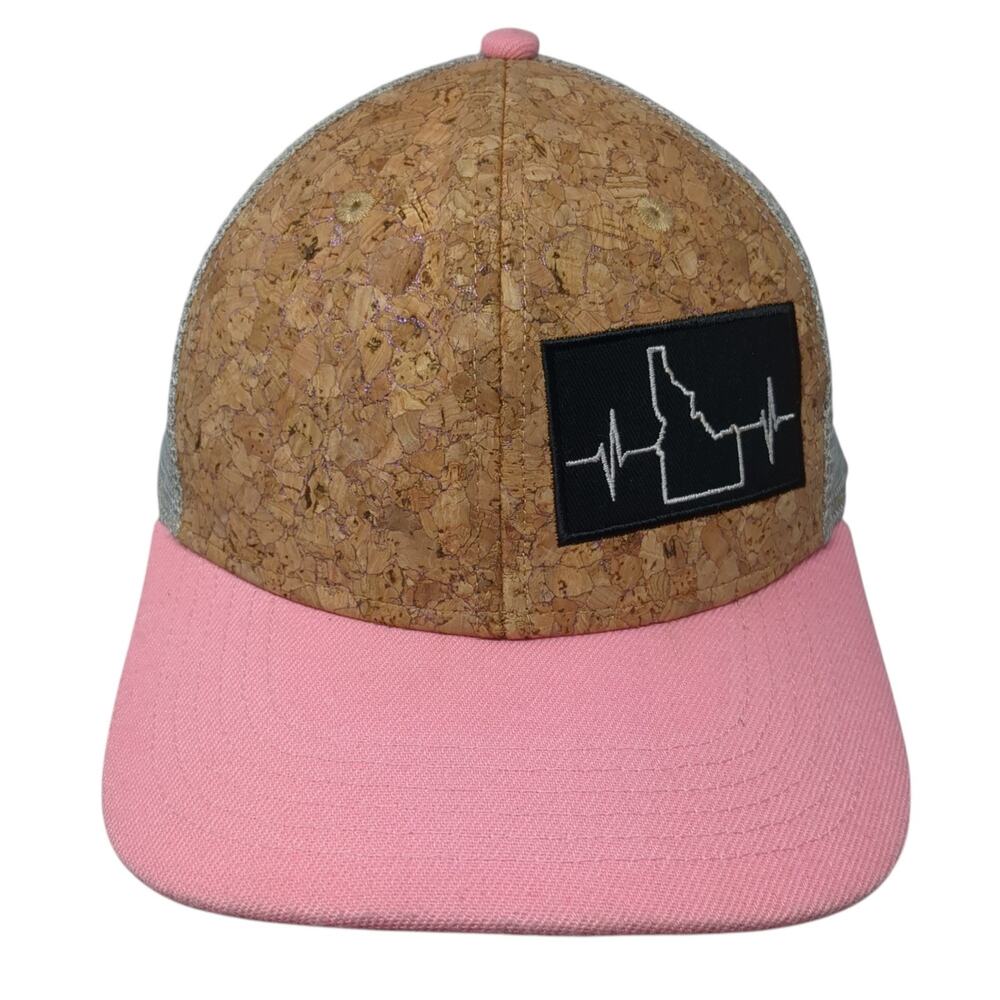 Idaho Heartbeat Snapback Trucker Hat Multi OS Adjustable The Heartbeat Brand